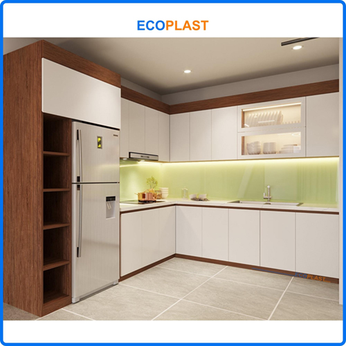 Tủ bếp nhựa Ecoplast TBDV011